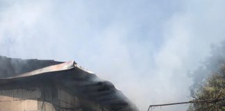 (FOTO) Incendiu cu victime, la Podgoria. Două persoane au suferit arsuri