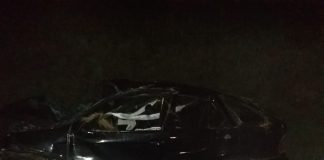 (FOTO) Cinci tineri, răniți într-un accident la Spătaru