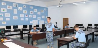 (FOTO) Școala militară Boboc. Elevii, în examene