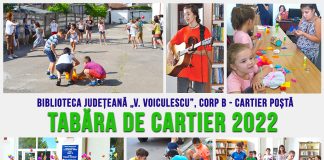 Începe Tabăra de Cartier. Copiii, așteptați la biblioteca din cartierul Poștă