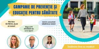 Părinții, invitați la o dicuție cu medicii, pe tema educației pentru sănătate. Evenimentul, organizat duminică, de Fundația Comunitară Buzău