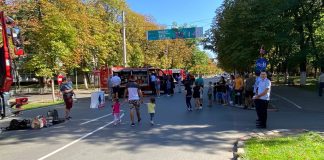 (Galerie FOTO) Misiune îndeplinită! Pompierii buzoieni, în centrul atenției