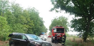 (FOTO) Trafic blocat pe DN 1 B, în urma unui grav accident, la Merei