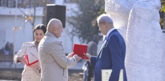 (FOTO) Președintele Neagu, la Hramul Chișinăului și la inaugurarea scuarului Nicolae Titulescu