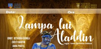 (VIDEO) „Bătaie” pe bilete! Lampa lui Aladdin, în weekend, la Teatrul „George Ciprian”