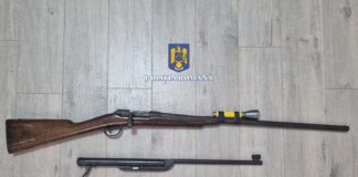 (FOTO) Bărbat reținut pentru contrabandă cu arme. Le-a adus ilegal din Belgia