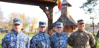 (FOTO) Sărbătoriții zilei, la școala militară de la Boboc