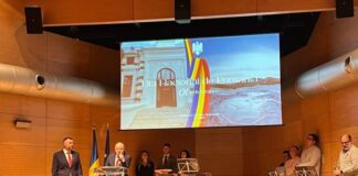 (FOTO) Președintele Neagu a sărbătorit în avans, în mijlocul comunității românilor din Bilbao
