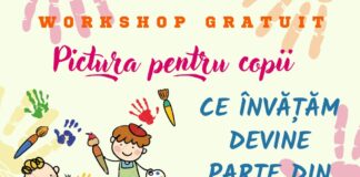 INEDIT! Va fi workshop gratuit! Cursuri de pictură pentru copii, susținute în biserică