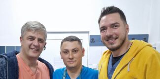 (Galerie FOTO) Interviu emoționant. Asistentul Silviu Jilavu, rănit grav într-o explozie, a revenit la muncă