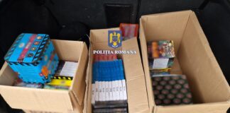 (FOTO) Avertismentul Poliției, după ce au descoperit mai mulți copii cu articole pirotehnice. Primele confiscări de sezon