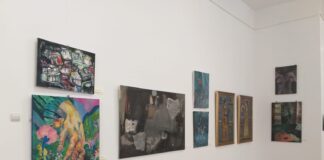 (Galerie FOTO) Expoziție pe final, la Muzeul Județean. Lucrări cu „amprenta” Liceului de Arte