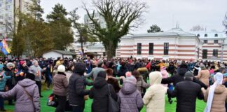 (Galerie FOTO) „Hora Unirii”, la Centrul Muzeal Brătianu