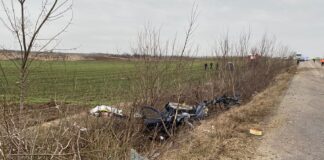 (UPDATE) Grav accident pe drumul spre Smeeni. E implicată și o autospecială ISU