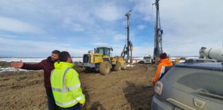 (Galerie FOTO) Vizită pe șantierul Autostrăzii. Ce a descoperit un secretar de stat din Ministerul Transporturilor