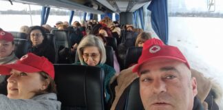 Delegație SANITAS Buzău, la protestele din Capitală