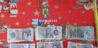 (FOTO) Spargere de peste 35.000 de lire. Autorul, în arest