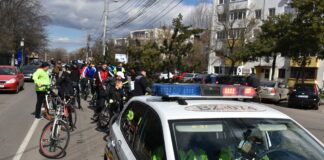 (FOTO) Caravana bicicletelor, pe străzile din Buzău