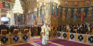 (FOTO) Prima duminică din Postul Paștelui, sărbătorită la Catedrala Arhiepiscopală. ÎPS Ciprian a oficiat slujba