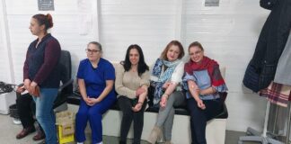 (FOTO) Donare de sânge la Spitalul din Smeeni