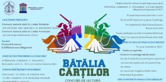 Începe Bătălia Cărților, la Biblioteca Județeană. Invitație pentru elevii de gimnaziu și de liceu