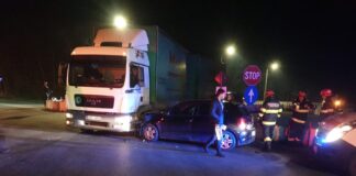 (UPDATE/FOTO) Accident la ieșirea din Buzău spre Ploiești