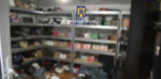 (VIDEO) Percheziții. Confiscări record de produse contrafăcute. Ce au găsit polițiștii buzoieni