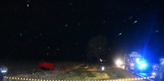(UPDATE) Tragedie pe E85. O tânără a murit, după ce s-a răsturnat cu mașina. Pasagerul, la spital