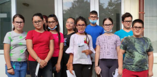 (FOTO) ,,Viitorul cu ochi buni”, pentru copiii din Balta Albă. Primarul: ,,Mulțumim Asociației Pastel!”