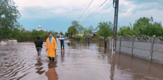 (FOTO) Bilanțul codului portocaliu, anunțat de ISU Buzău. Cea mai gravă situație, la Dâmbroca (comuna Săgeata)