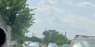 (FOTO) Bărbat în stare gravă, după ce a căzut de pe bicicletă lângă podul de la Vadu Pașii