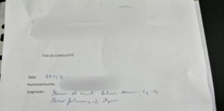 (FOTO) ,,Ne poate ajuta cineva cu o interpretare?” Fișă de consultație cu diagnostic și recomandări ilizibile, val de reacții pe facebook