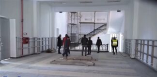 (VIDEO) Pe șantier, la clădirea Colegiului ,,Eminescu”. Ce termen nou au avansat autoritățile, după discuția cu contructorul