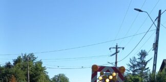 (FOTO) Atenție, șoferi! Se lucrează pe E8, la Cioranca