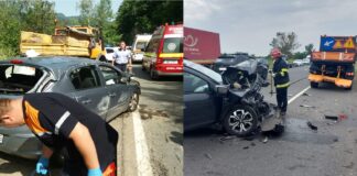 (UPDATE/FOTO) Două accidente, la Siriu și Poșta Câlnău