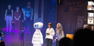 (FOTO) Încă un proiect de succes la Teatrul ,,George Ciprian”: ,,Tele-Encounters: Beyond the Human”