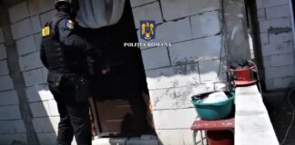 (VIDEO/FOTO) Percheziții. În căutarea unui bărbat scăpat de filtrul Poliției