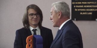 (VIDEO) PREMIERĂ. David Andrei Vlad, cel mai tânăr cetățean de onoare al orașului Buzău