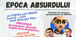 Epoca Absurdului, la Biblioteca Județeană. Lansări de carte și conferință