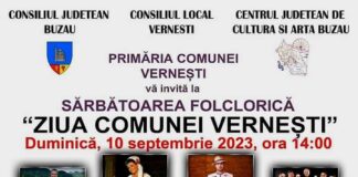 Sărbatoare la Vernești, duminică, 10 septembrie. Cine va încânta publicul
