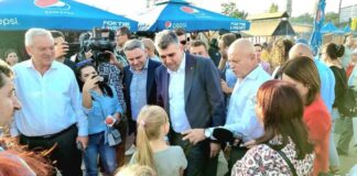 (Galerie FOTO/VIDEO) Premierul Ciolacu și ministrul Agriculturii, la Buzău. Repere. Liderul PSD: ,,O să candidez tot la Buzău”
