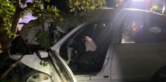 (FOTO) Accident grav pe DN 1B. Mașină scăpată de sub control, trei răniți