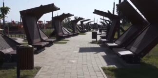 (VIDEO) Cum arată noul parc inaugurat în Buzău, între dig și Parcul Tineretului
