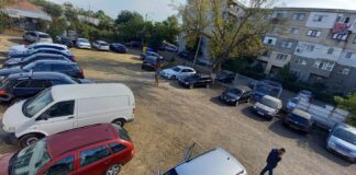 (FOTO) Zeci de locuri noi de parcare, la Permise și Înmatriculări Buzău. ,,Fără risipa banului public”