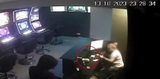 (VIDEO) Percheziții. Jaf înscenat la o sală de jocuri. Printre reținuți, o tânără din Buzău