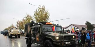 Parada de Ziua Națională, pe Calea Eroilor. Sute de militari, zeci de mijloace tehnice