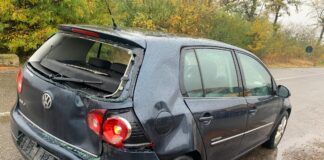 (FOTO) Accident pe DN1 B. Un buzoian a fost rănit