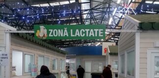 (FOTO) Cum arată și unde s-a mutat noua piață de lactate din Buzău