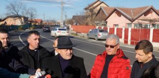 (FOTO) Dublu eveniment la Mărăcineni. Recepția DJ 203K și a proiectului de înființare a rețelei de gaze