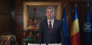 (VIDEO) Premierul buzoian Marcel Ciolacu, mesaj de Crăciun